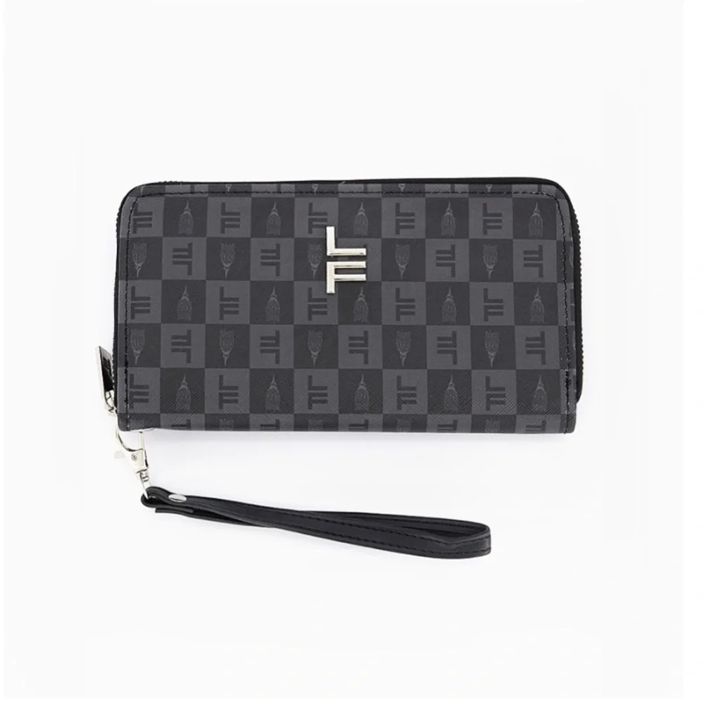 London Fog Adalia Signature Zip Around Wallet